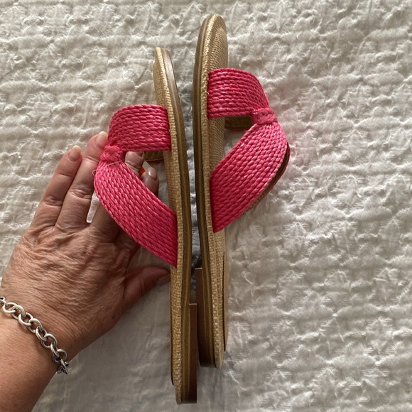 Dolce Vita Jenzy Raffia woman’s flats sandals 9.5  NWOT - Picture 10 of 11